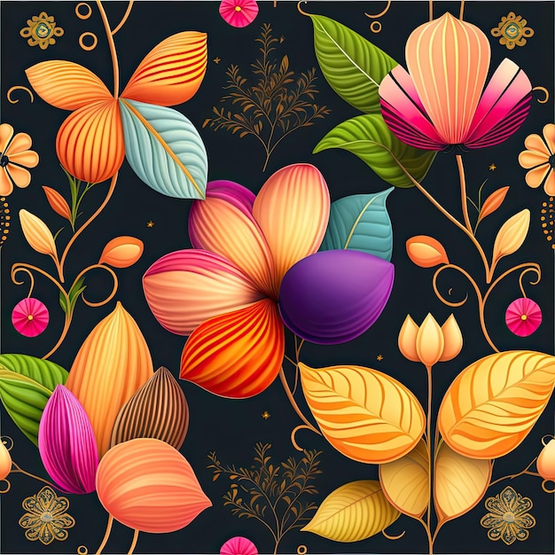 Seamless floral pattern