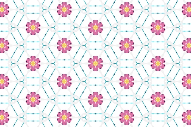 seamless flower textile pattern