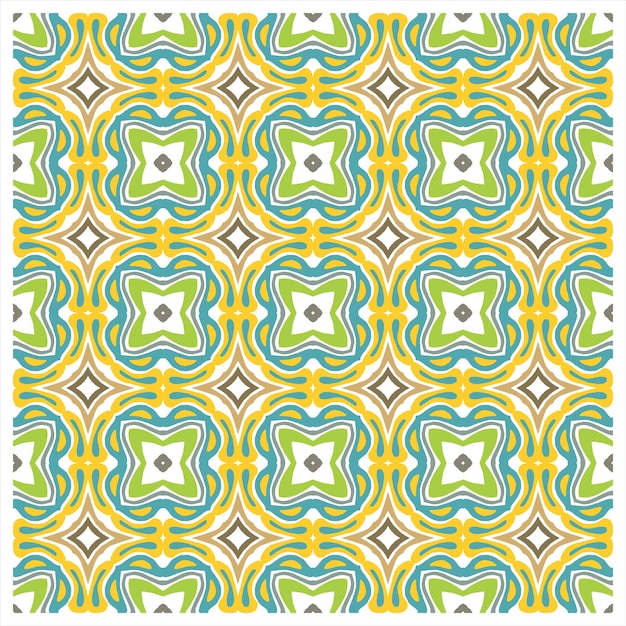 Seamless geometric pattern seamless vector Abstract Patterns symmetrical geometric tiles Design