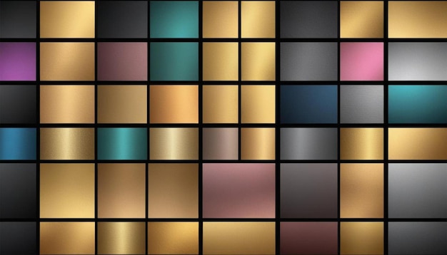 Photo seamless gold bar gradient pattern on dark background