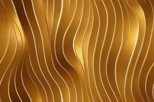 Seamless golden background absrtact pattern