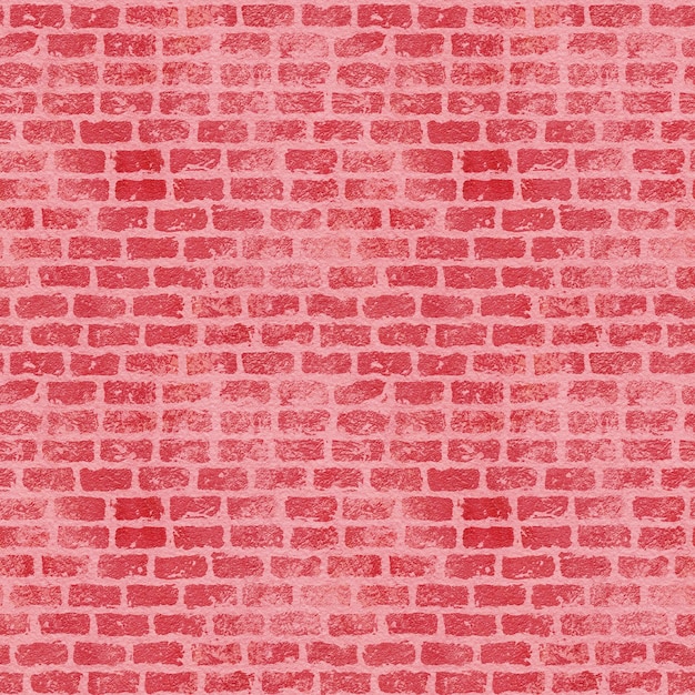 Seamless Grunge Brick Wall Pattern Digital Papers