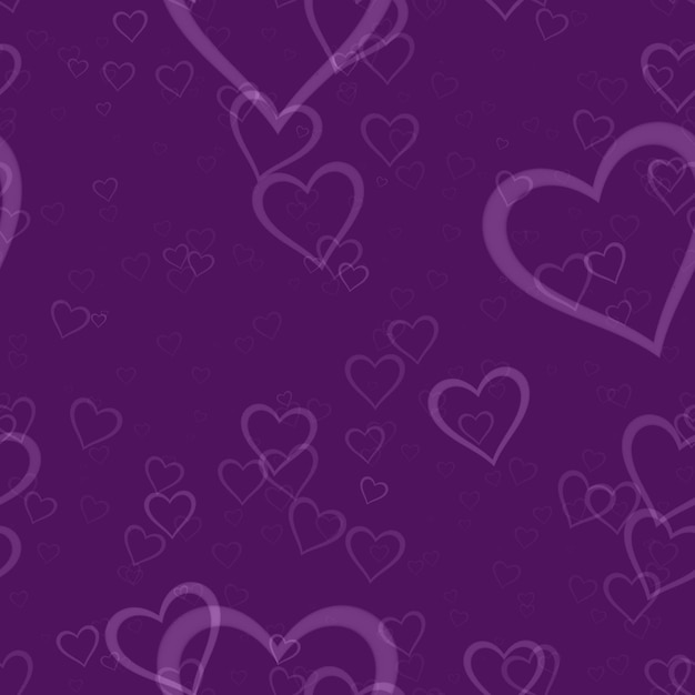 Seamless Hearts sprayed on background Happy Valentine Day Decoration Seamless Pattern