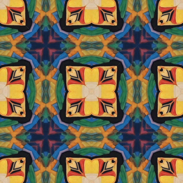 Seamless kaleidoscope pattern Seamless kaleidoscope pattern for background