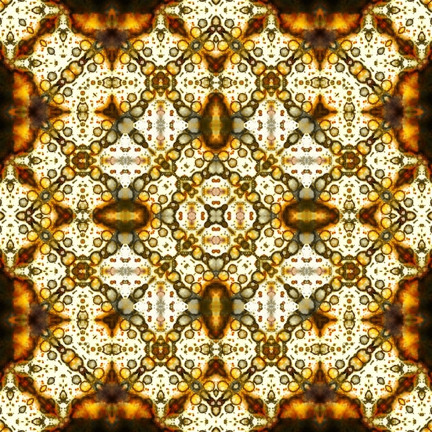 Seamless kaleidoscope pattern Texture art