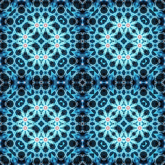 Seamless kaleidoscope patterns The texture is abstract