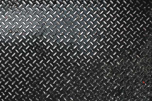 Seamless metal texture checkerplate, Table of steel sheet.