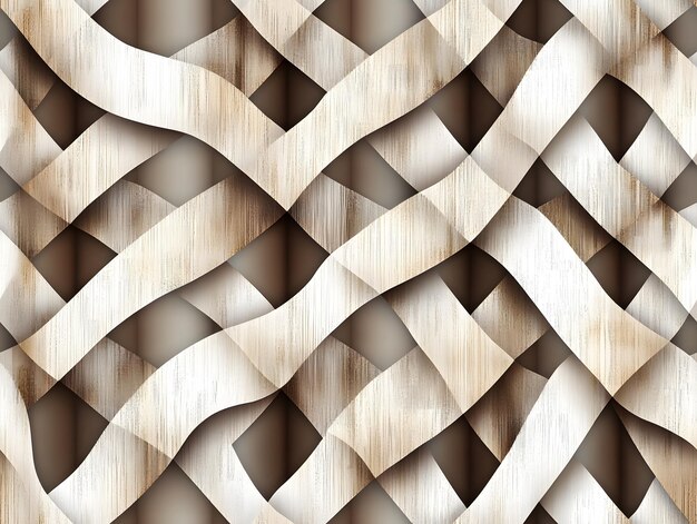 Seamless Patterm Background Abstract Wooden Pattern