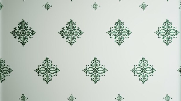 Photo a seamless pattern against a crisp white background capturing the essence of elegance and simplicity in a realistic photograph seamless pattern