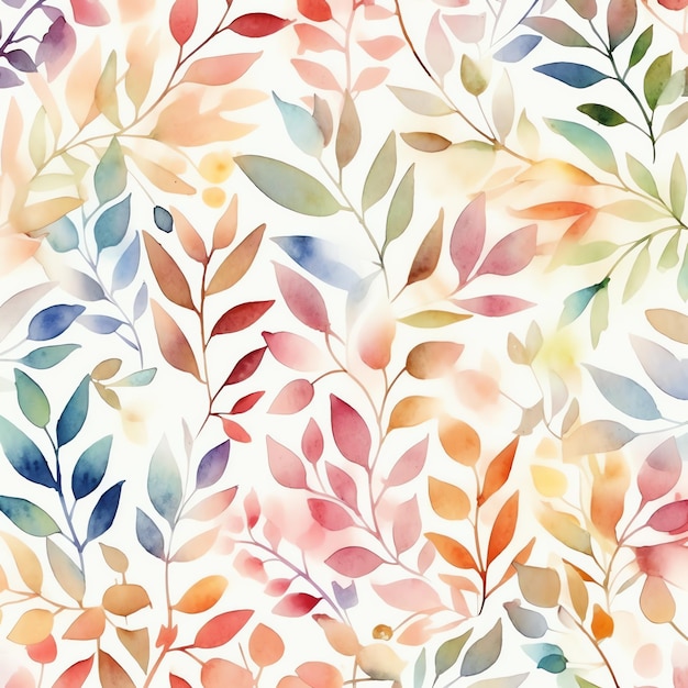 Photo seamless pattern flower background