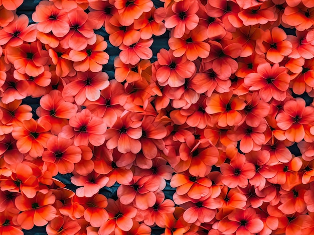 Seamless pattern flowers field background