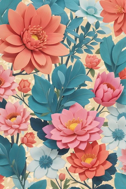 seamless pattern froral