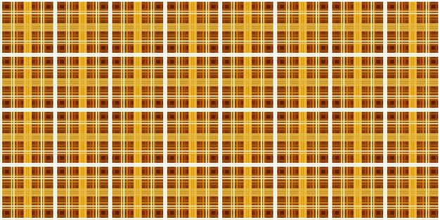 Seamless pattern of geometric lines Scottish pattern style The color is coffee brown