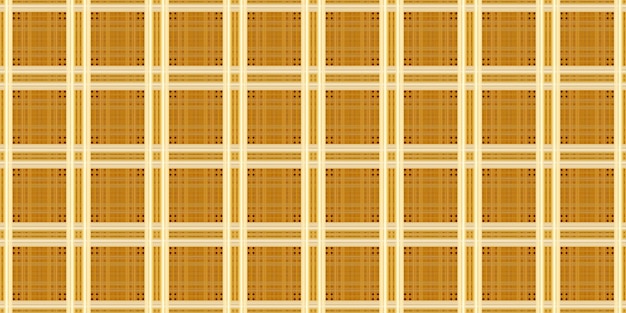 Seamless pattern of geometric lines Scottish pattern style The color is coffee brown