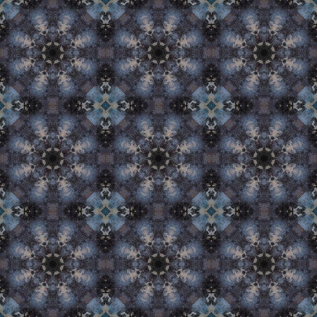 Seamless pattern Geometric pattern for printing and decoration Kaleidoscope texture