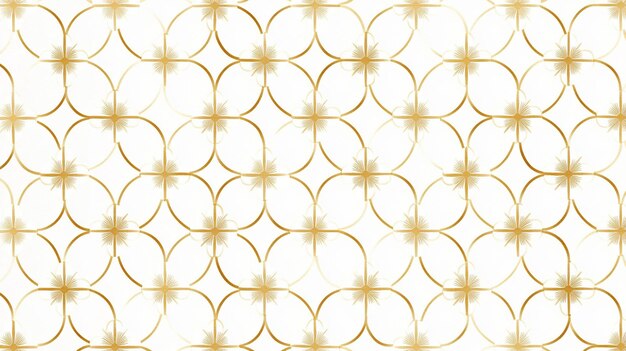 Photo seamless pattern of gold inspired geometric shapes