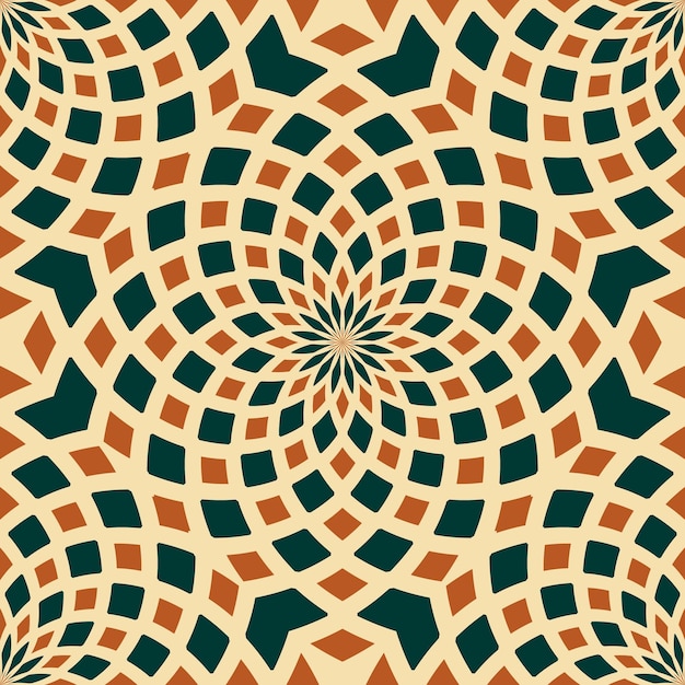 Seamless pattern kaleidoscopic texture background