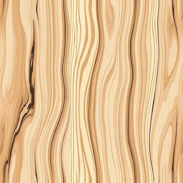 Seamless pattern of light brown zebrawood with dark streaks fine texture hyper realistic details