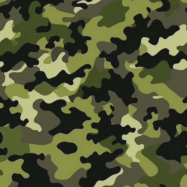 Seamless pattern military army texture