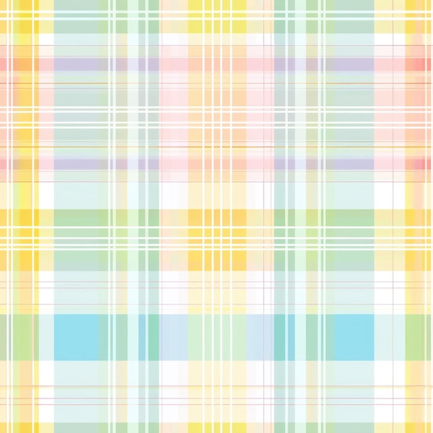 Seamless pattern ornament tartan check in pastel colors