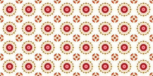 Seamless pattern Pattern texture and background Yellow and red texture