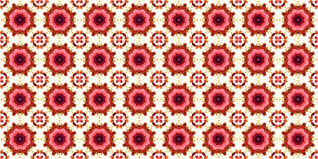 Seamless pattern Pattern texture and background Yellow and red texture