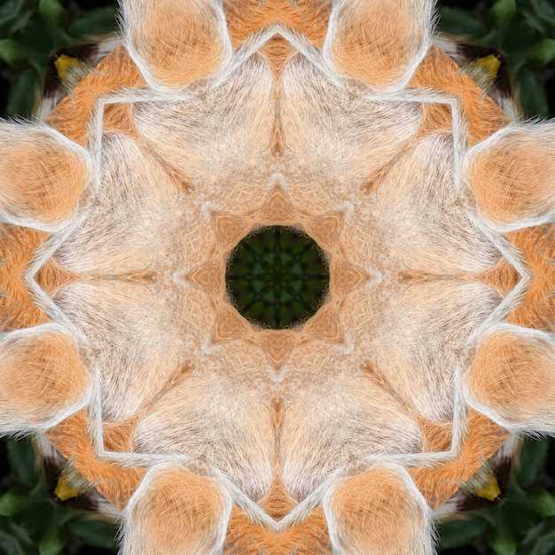 Seamless pattern Square blank for texture Kaleidoscope design