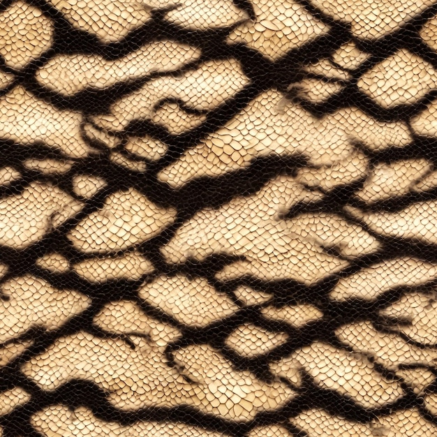 Photo seamless pattern texture of snake skin scales