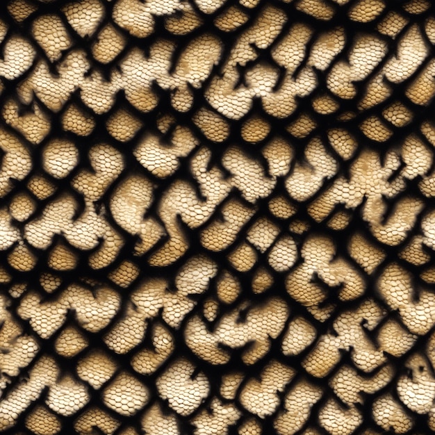 Photo seamless pattern texture of snake skin scales