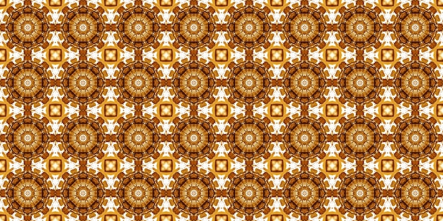 Seamless pattern with coffee and cola Gold texture