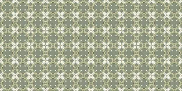 Seamless pattern with decorative elements