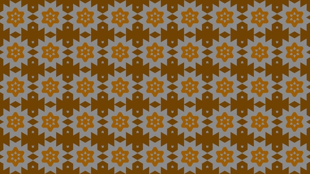 seamless pattern with a geometrical ornament and a set of patterns.