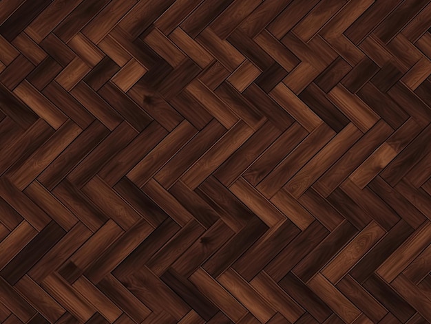 Seamless pattern with parquet wood texture wallpaper background design Generative AI