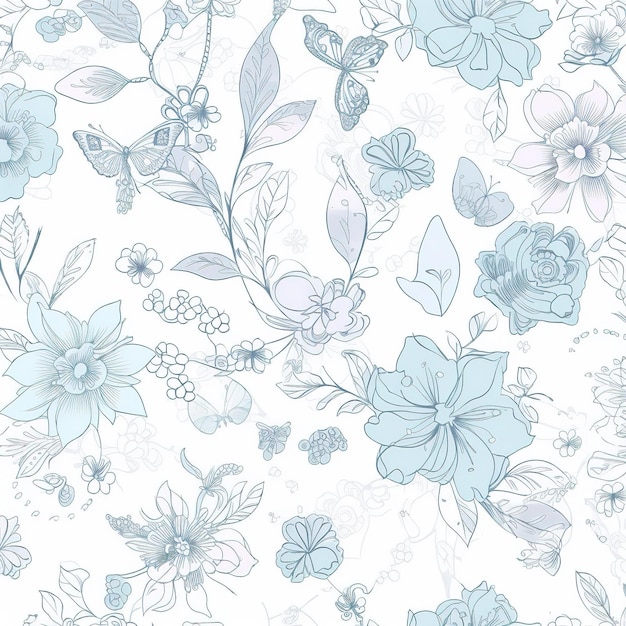 Photo seamless pattern