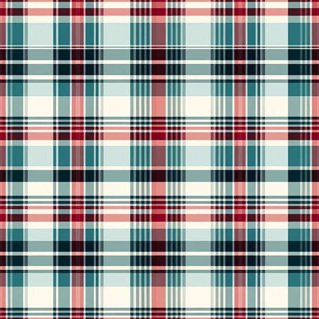 Seamless plaid tartan check pattern tileable country style print for wallpaper wrapping paper