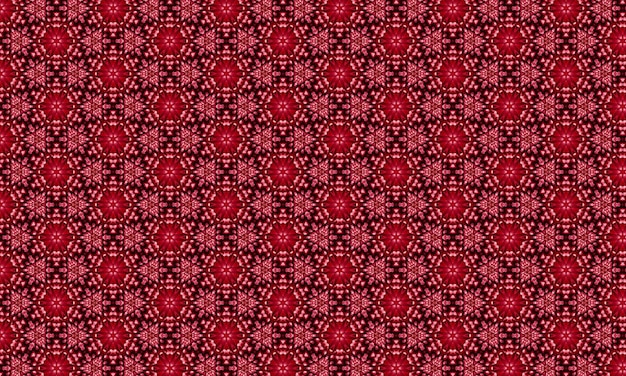 Seamless repeat abstract flower pattern design illustration