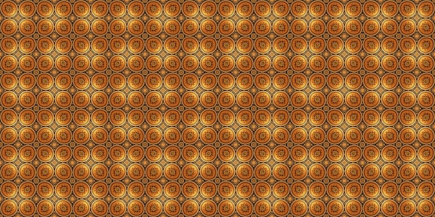 Seamless Repeatable Abstract Geometric Pattern Ornamental Texture