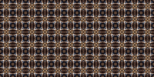 Seamless Repeatable Abstract Geometric Pattern Ornamental Tile