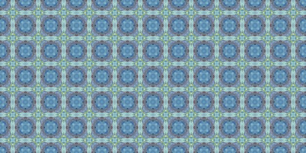 Seamless Repeatable Abstract Geometric Pattern Ornamental Tile