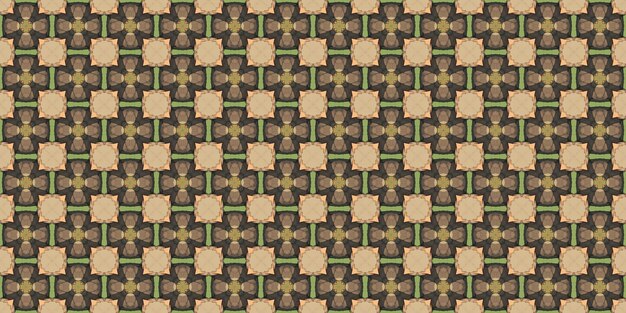 Seamless Repeatable Abstract Geometric Pattern