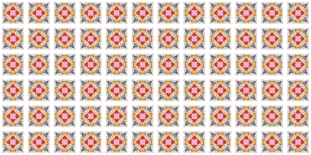 Seamless Repeatable Abstract Geometric Pattern