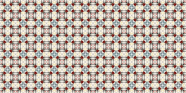 Seamless Repeatable Abstract Geometric Pattern