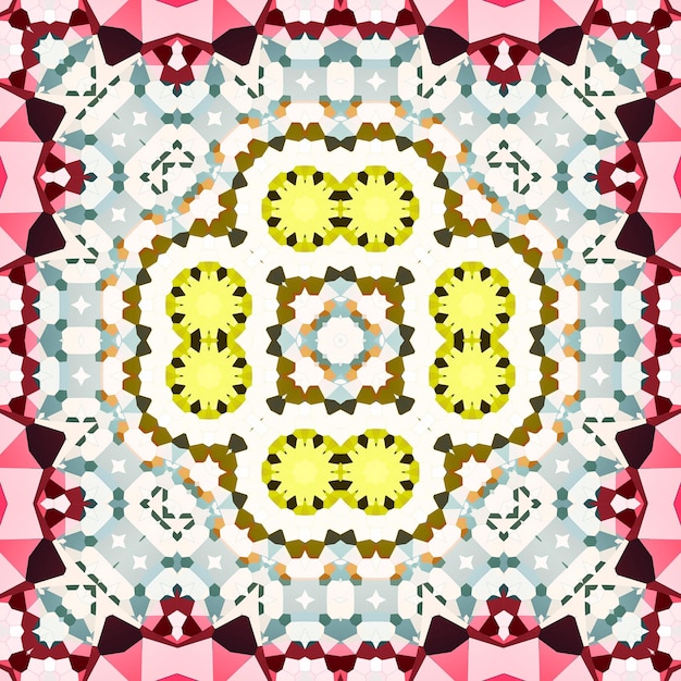 Seamless square art pattern The pattern is abstract The texture is mysterious