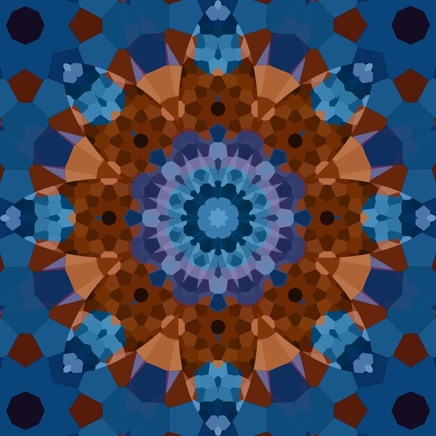 Seamless square pattern The pattern is abstract The texture is richly decorated