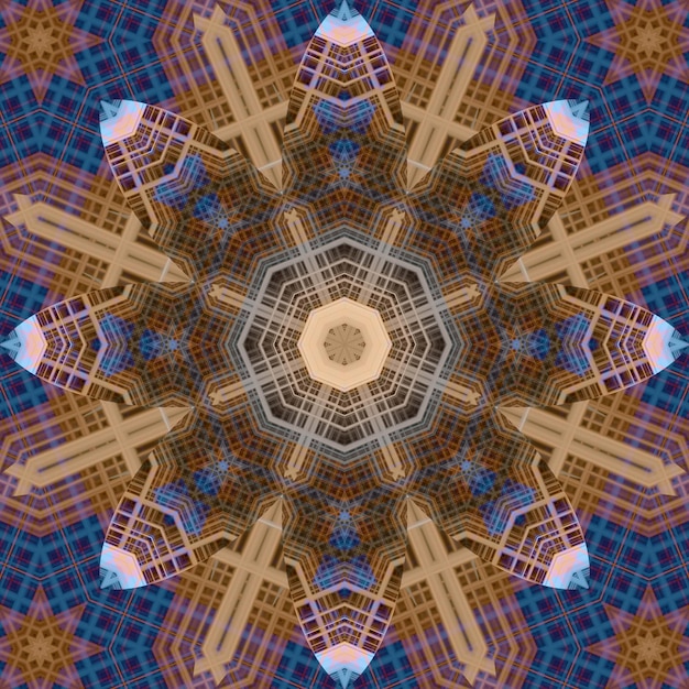 Seamless square pattern The pattern is abstract The texture is richly decorated