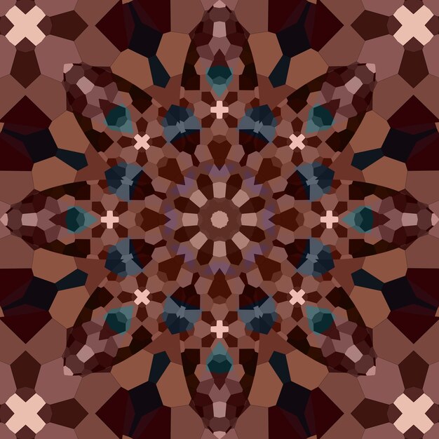 Seamless square pattern The pattern is abstract The texture is richly decorated