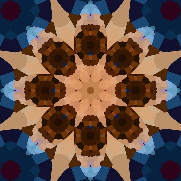 Seamless square pattern The pattern is abstract The texture is richly decorated