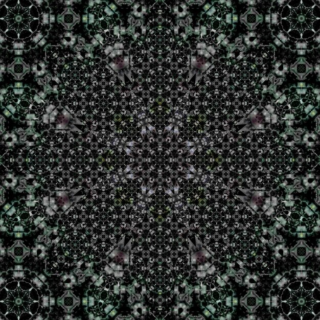 Seamless square pattern texture Art pattern Kaleidoscope