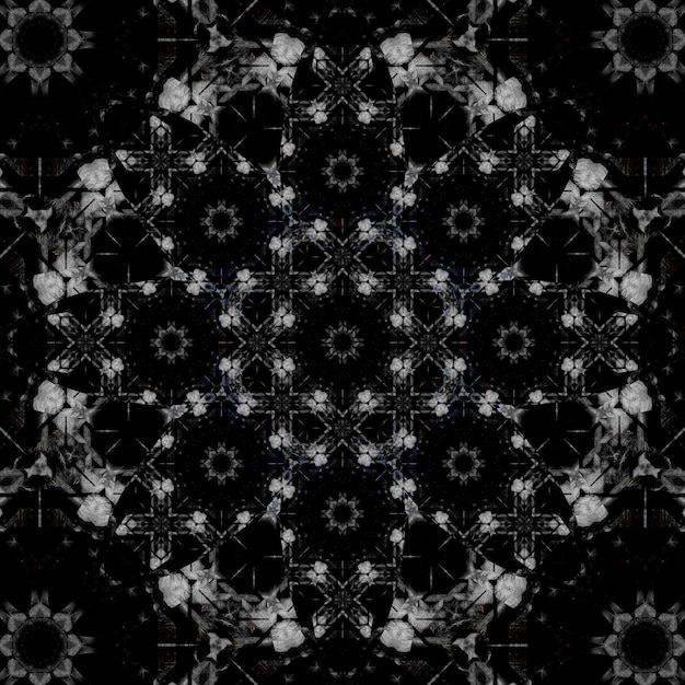 Seamless square pattern texture Art pattern Kaleidoscope