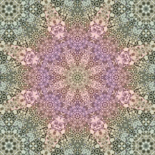 Seamless square pattern texture Art pattern Kaleidoscope